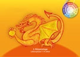 Karte 1. Lebenszyklus 7-14 Jahre, Krafttier Drache